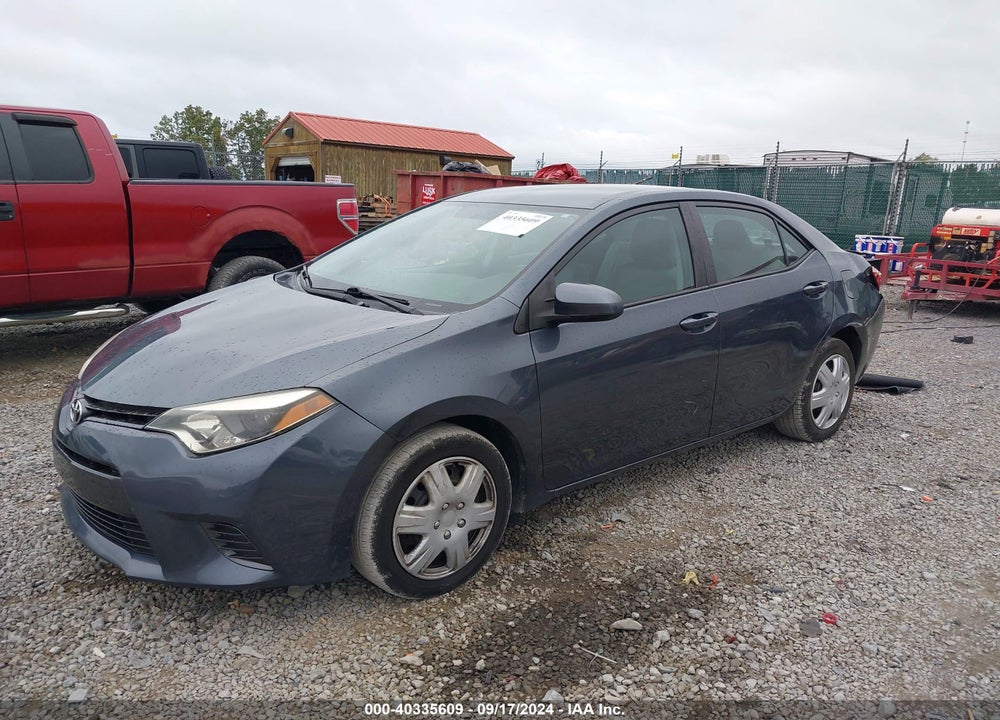 2016 TOYOTA COROLLA LE VIN: 5YFBURHE6GP473578