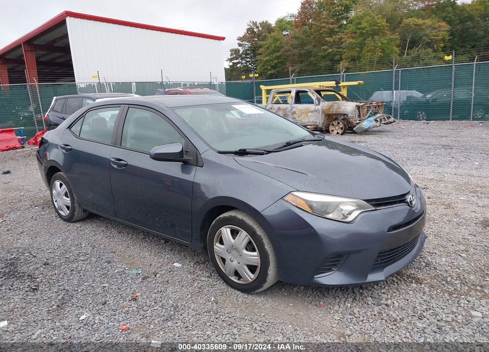 2016 TOYOTA COROLLA LE VIN: 5YFBURHE6GP473578