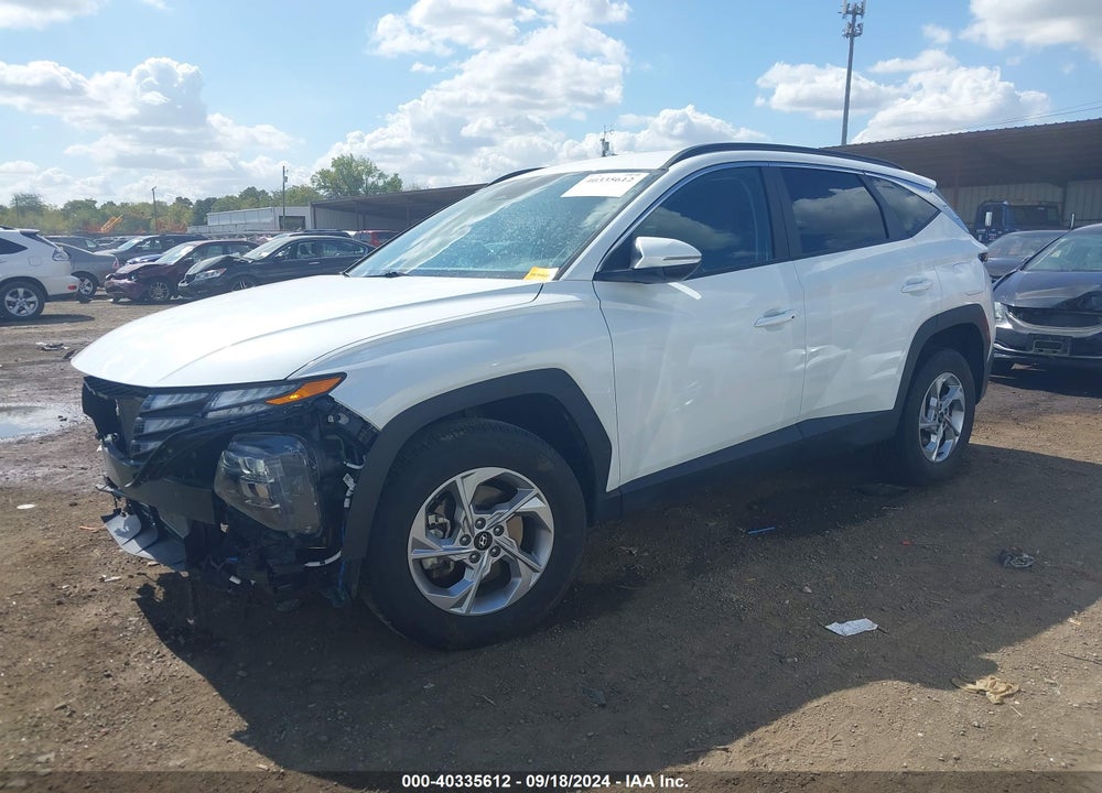 2022 HYUNDAI TUCSON SEL VIN: 5NMJBCAE8NH159706