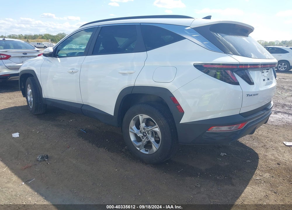 2022 HYUNDAI TUCSON SEL VIN: 5NMJBCAE8NH159706