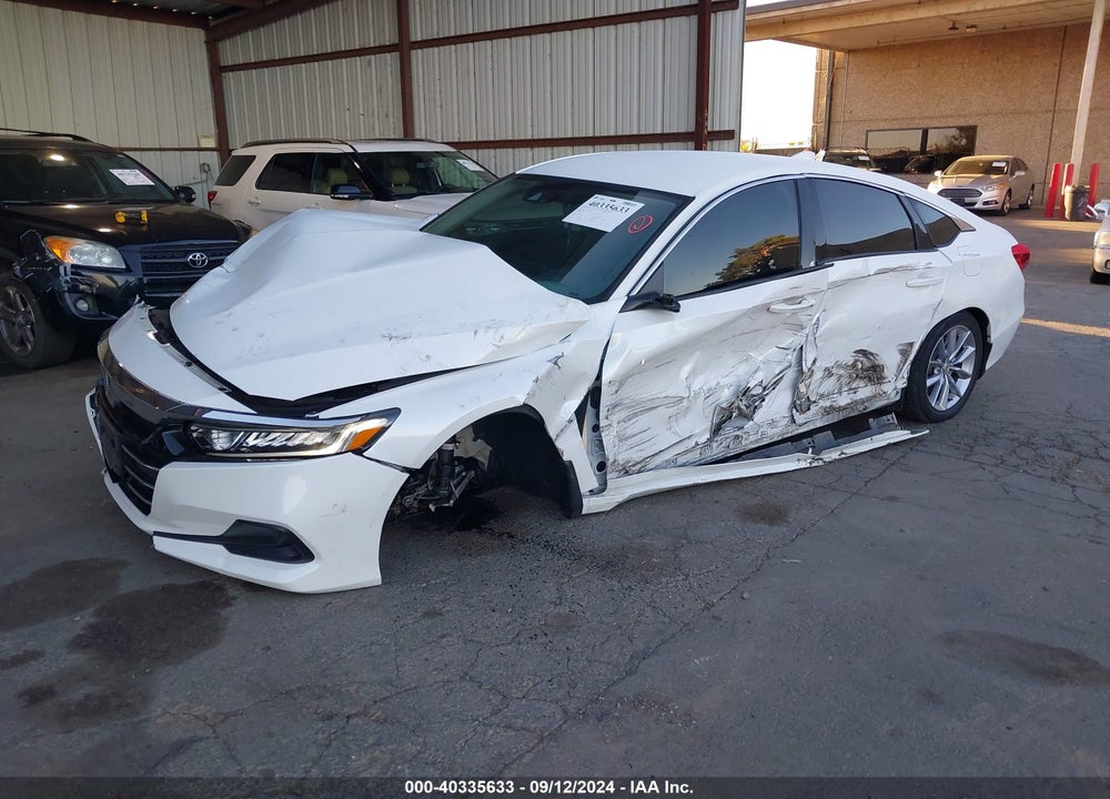 2021 HONDA ACCORD LX VIN: 1HGCV1F11MA016682