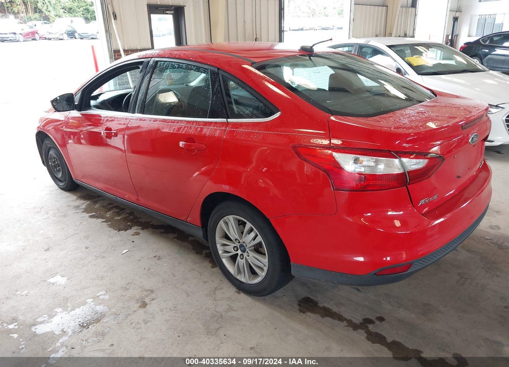 2012 FORD FOCUS SEL VIN: 1FAHP3H20CL393612