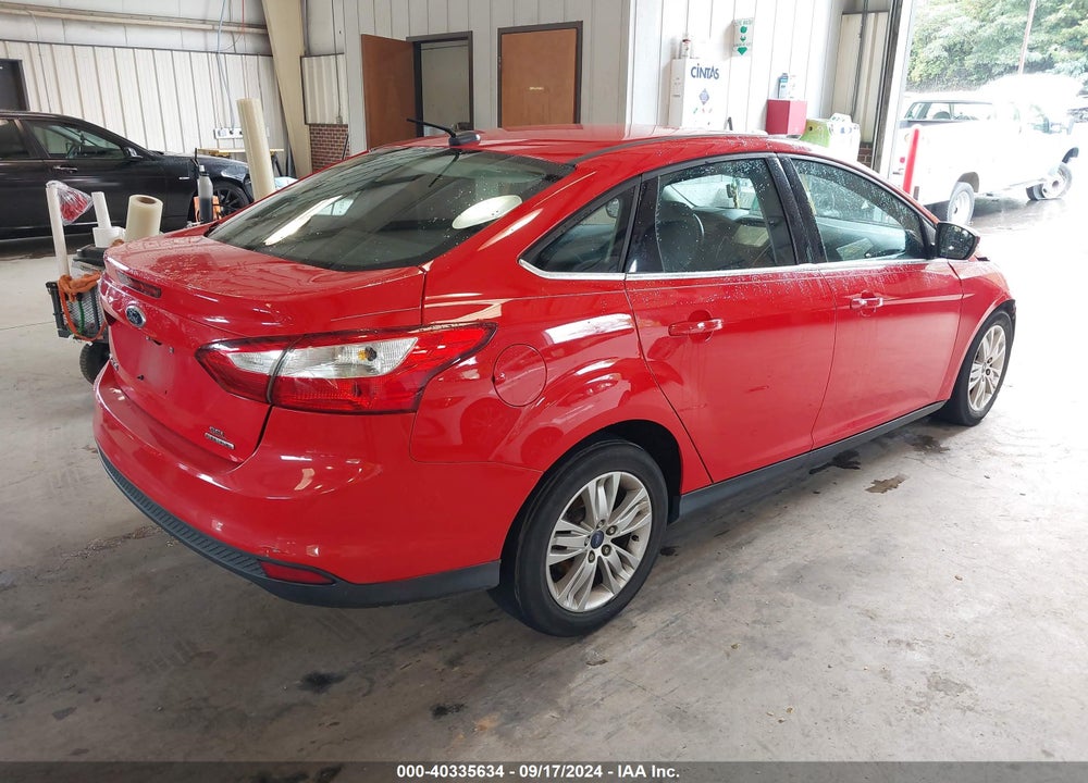 2012 FORD FOCUS SEL VIN: 1FAHP3H20CL393612