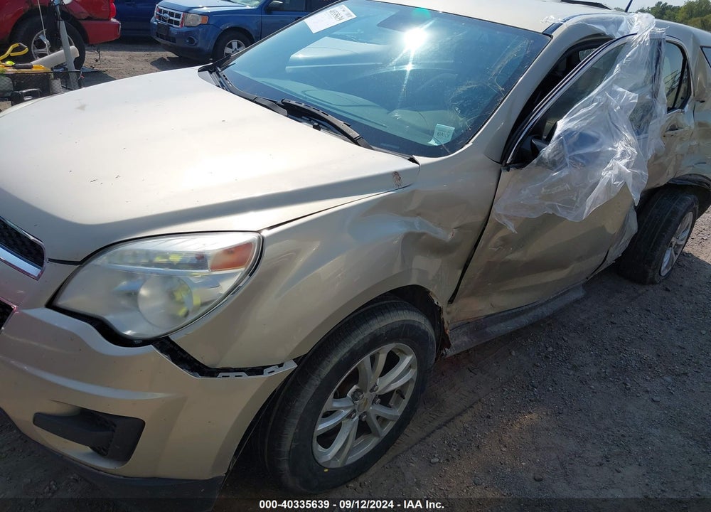 2012 CHEVROLET EQUINOX LS VIN: 2GNALBEK6C6181089