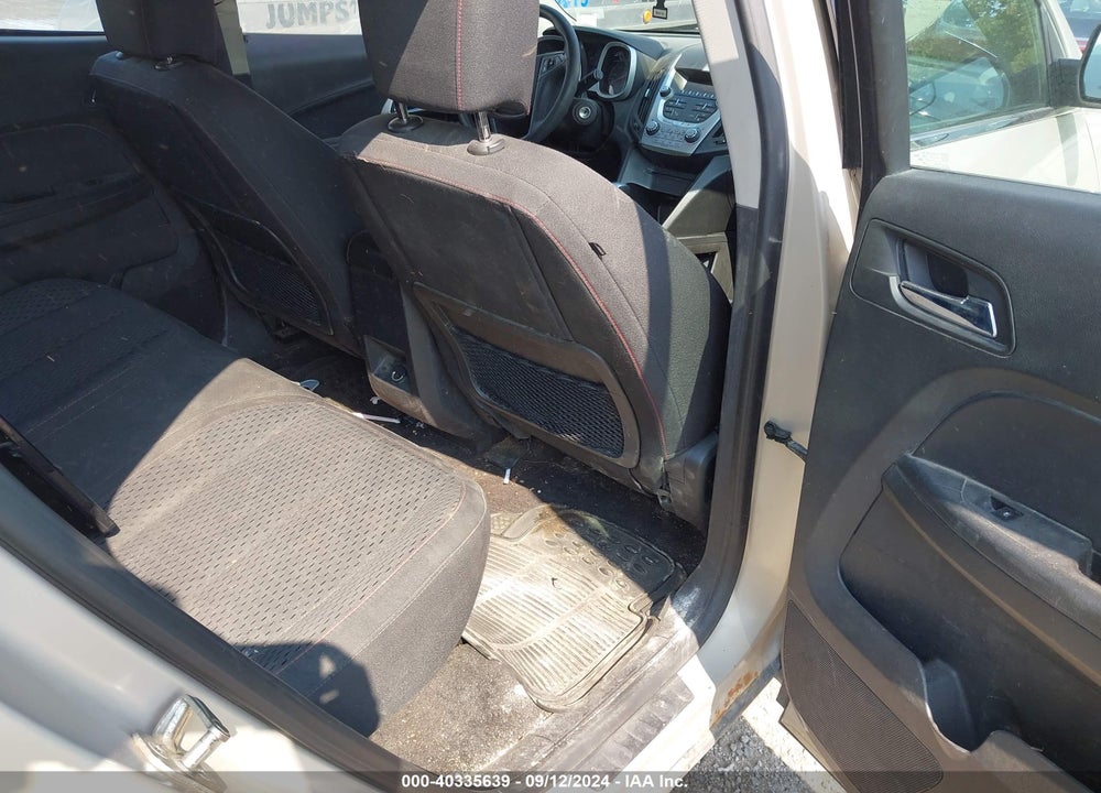 2012 CHEVROLET EQUINOX LS VIN: 2GNALBEK6C6181089