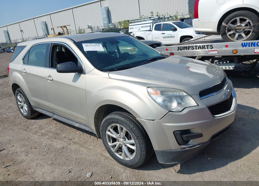 2012 CHEVROLET EQUINOX LS VIN: 2GNALBEK6C6181089