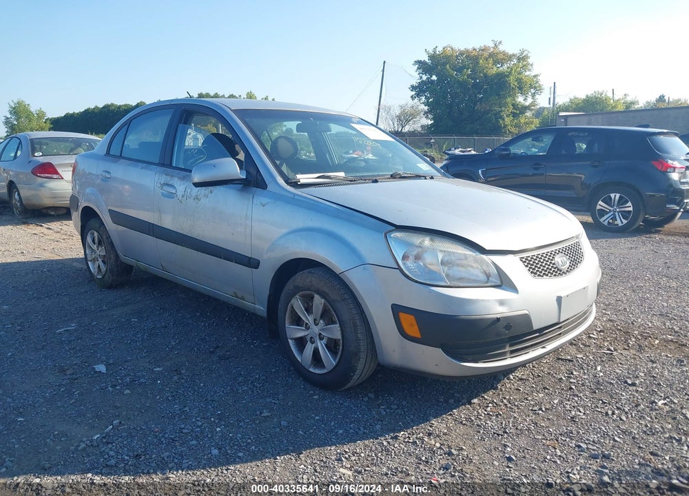 2009 KIA RIO LX VIN: KNADE223896518936