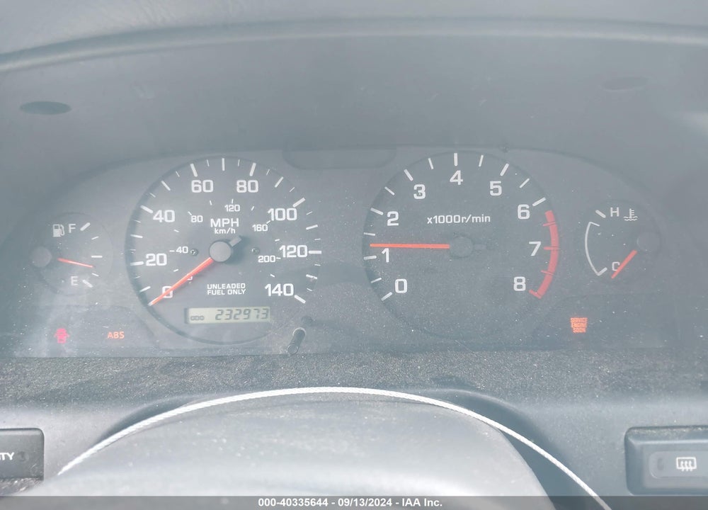 2000 NISSAN ALTIMA GLE/GXE/SE VIN: 1N4DL01A3YC243351