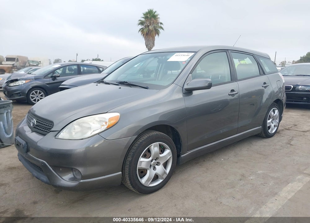 2008 TOYOTA MATRIX/XR VIN: 2T1KR32EX8C706578
