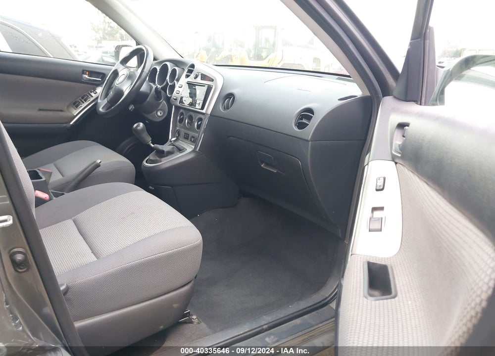 2008 TOYOTA MATRIX/XR VIN: 2T1KR32EX8C706578