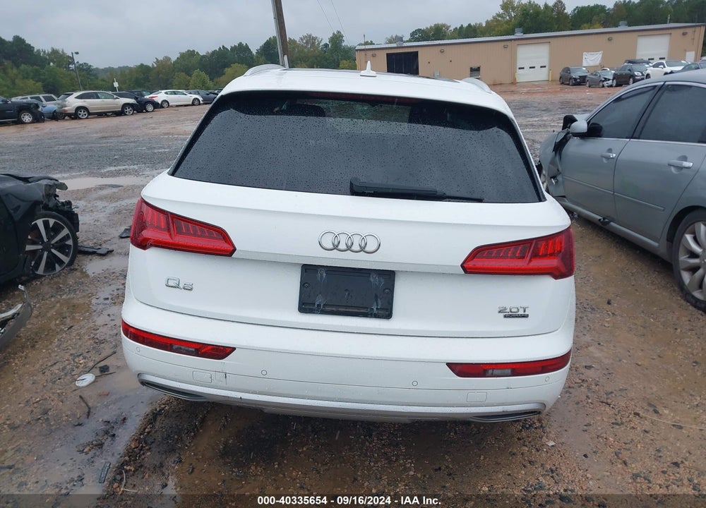 2018 AUDI Q5 2.0T PREMIUM/2.0T TECH PREMIUM VIN: WA1BNAFYXJ2242307