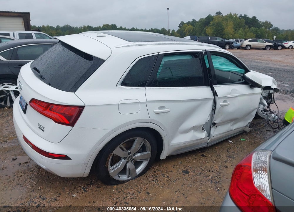 2018 AUDI Q5 2.0T PREMIUM/2.0T TECH PREMIUM VIN: WA1BNAFYXJ2242307