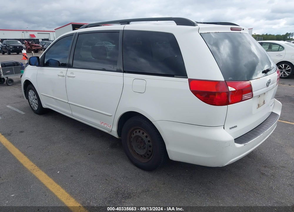 2005 TOYOTA SIENNA LE VIN: 5TDZA23C55S233737