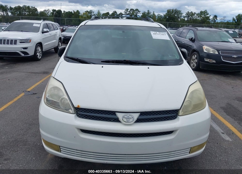 2005 TOYOTA SIENNA LE VIN: 5TDZA23C55S233737