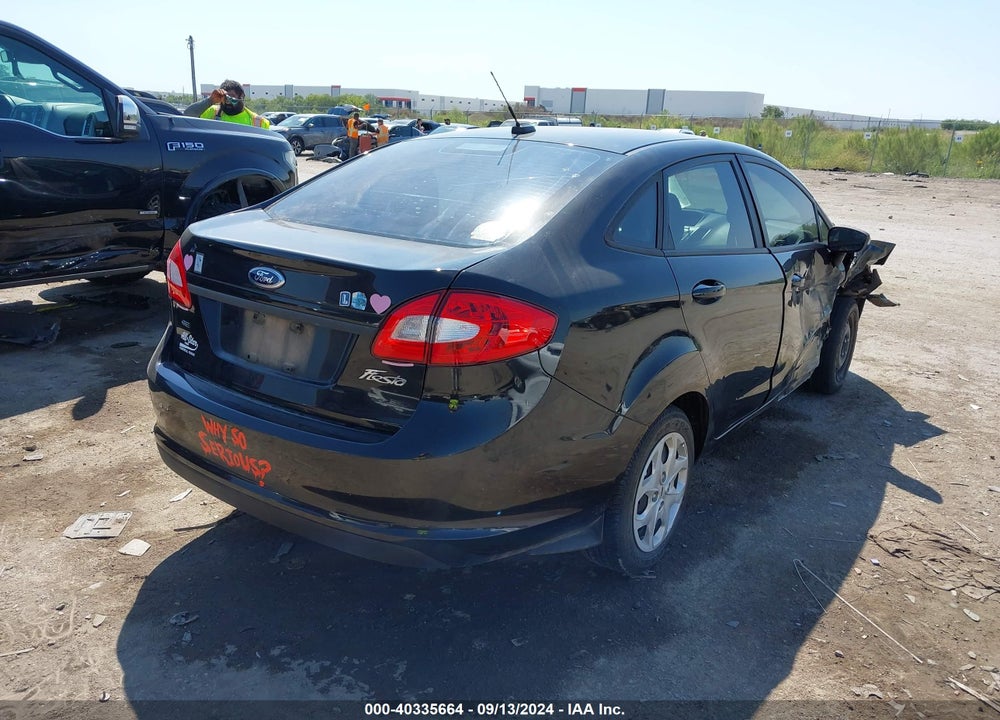 2013 FORD FIESTA SE VIN: 3FADP4BJ7DM176529
