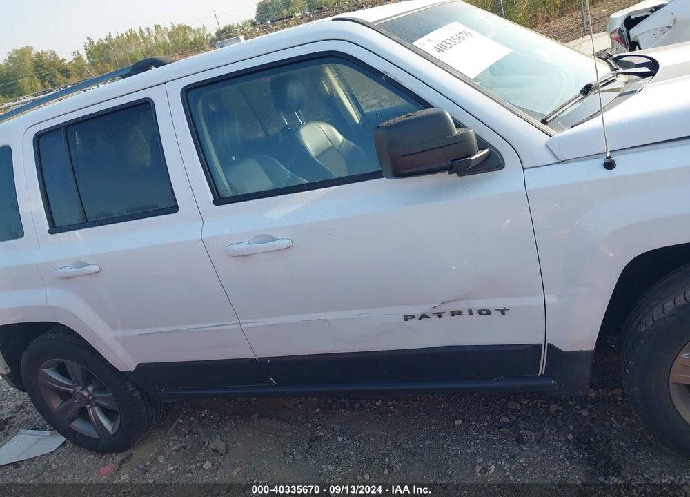 2016 JEEP PATRIOT SPORT SE VIN: 1C4NJRBBXGD805450