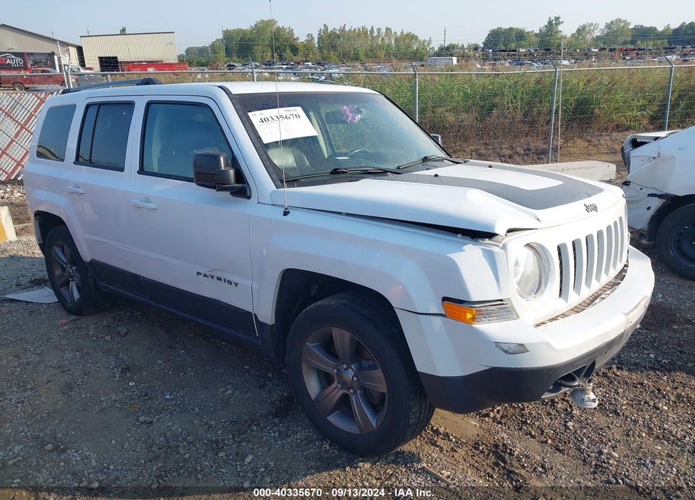 2016 JEEP PATRIOT SPORT SE VIN: 1C4NJRBBXGD805450