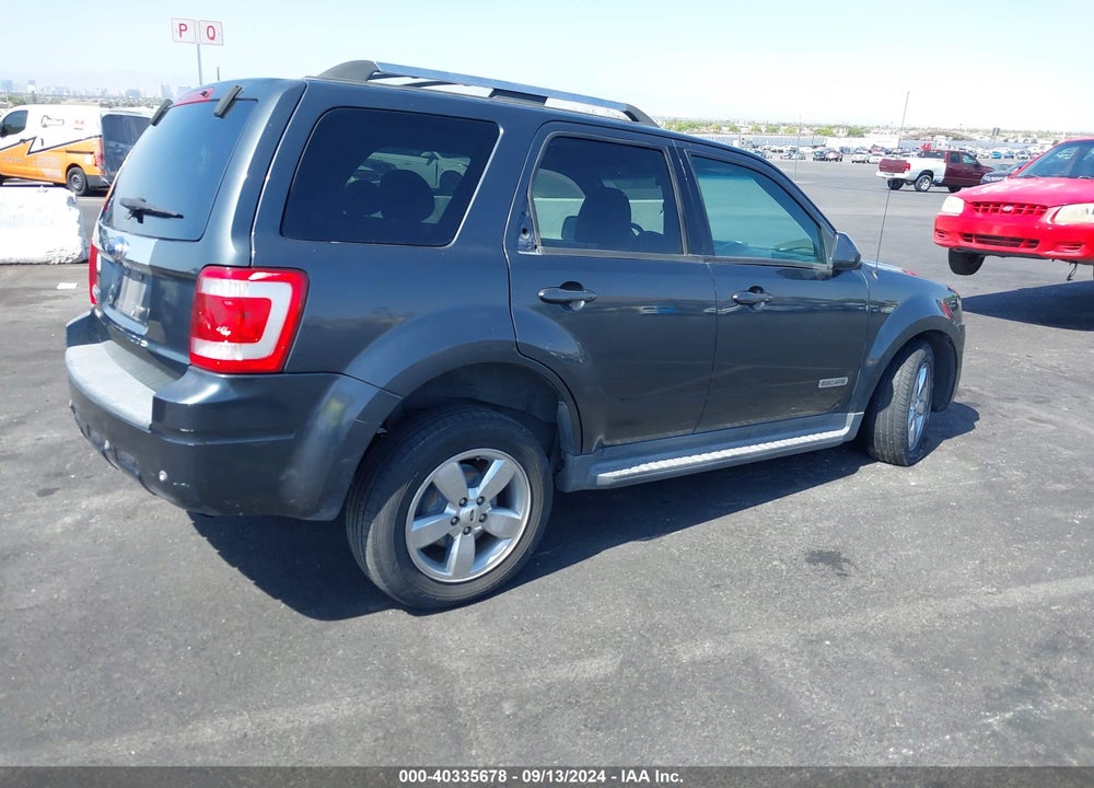 2008 FORD ESCAPE LIMITED VIN: 1FMCU04148KB12350