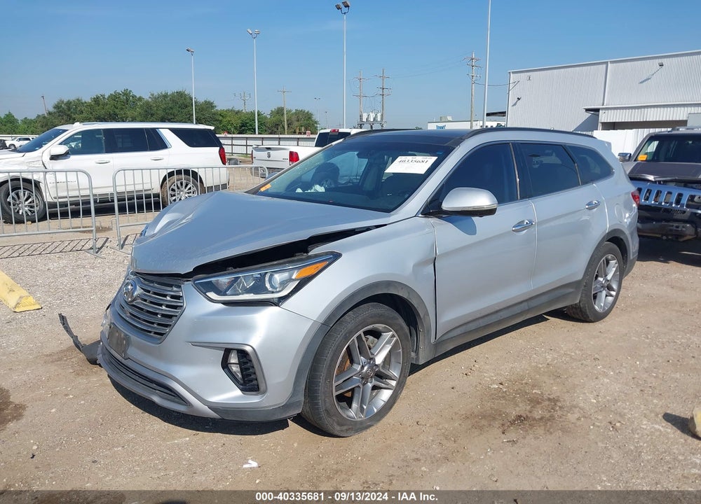 2017 HYUNDAI SANTA FE SE ULTIMATE VIN: KM8SR4HF1HU241645