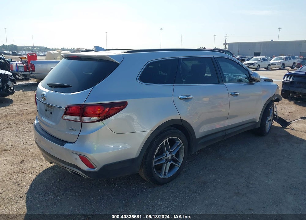 2017 HYUNDAI SANTA FE SE ULTIMATE VIN: KM8SR4HF1HU241645