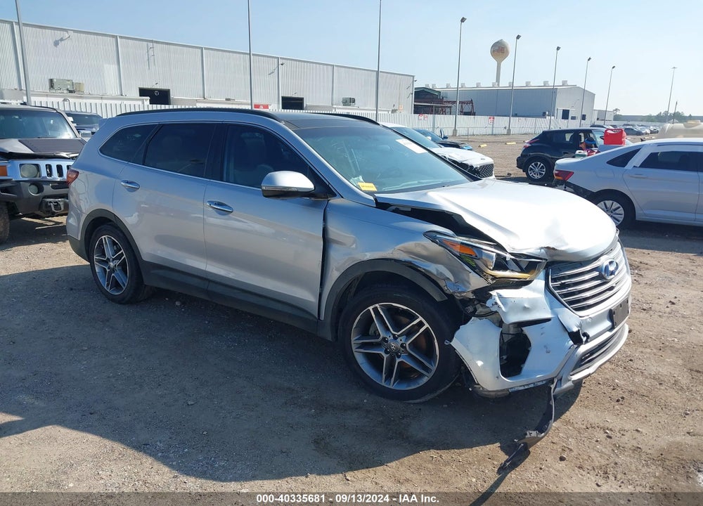 2017 HYUNDAI SANTA FE SE ULTIMATE VIN: KM8SR4HF1HU241645