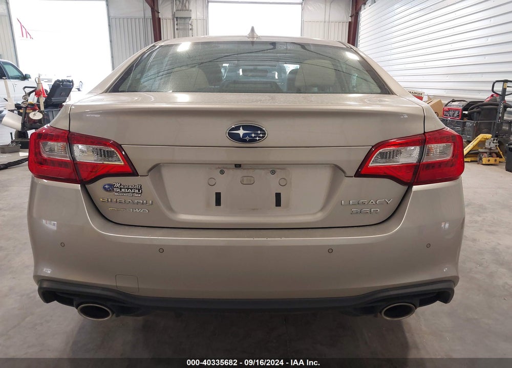 2018 SUBARU LEGACY 3.6R LIMITED VIN: 4S3BNEN62J3016074