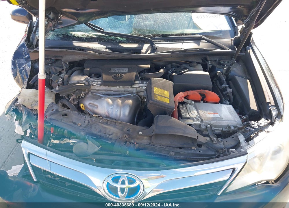 2012 TOYOTA CAMRY HYBRID LE VIN: 4T1BD1FK2CU031027