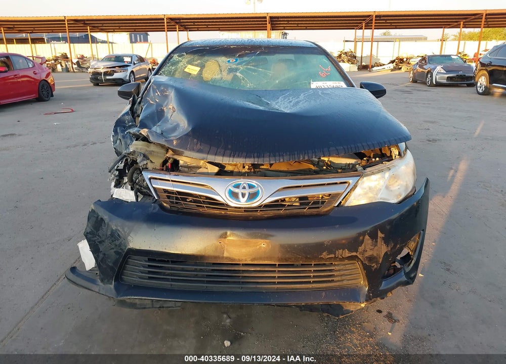 2012 TOYOTA CAMRY HYBRID LE VIN: 4T1BD1FK2CU031027
