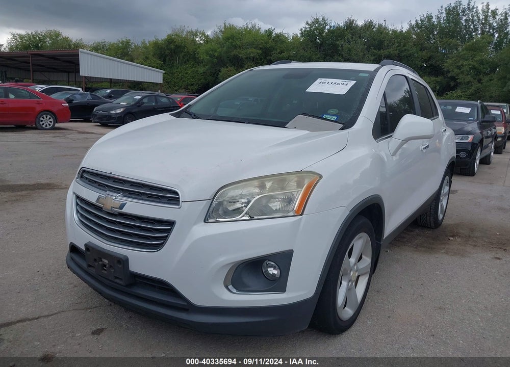 2015 CHEVROLET TRAX LTZ VIN: 3GNCJNSB8FL182605
