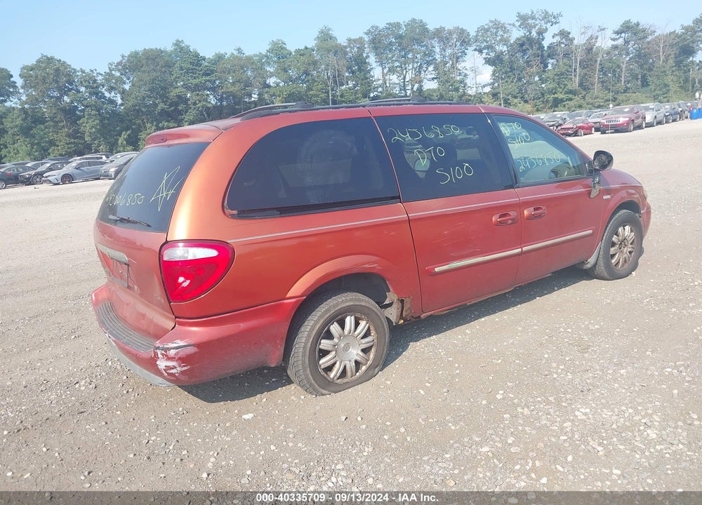 2006 CHRYSLER TOWN & COUNTRY TOURING VIN: 2A4GP54L96R728324