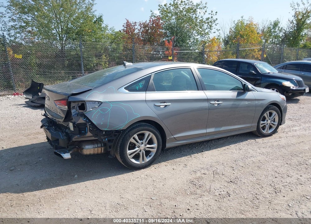 2018 HYUNDAI SONATA SEL VIN: 5NPE34AF4JH626906
