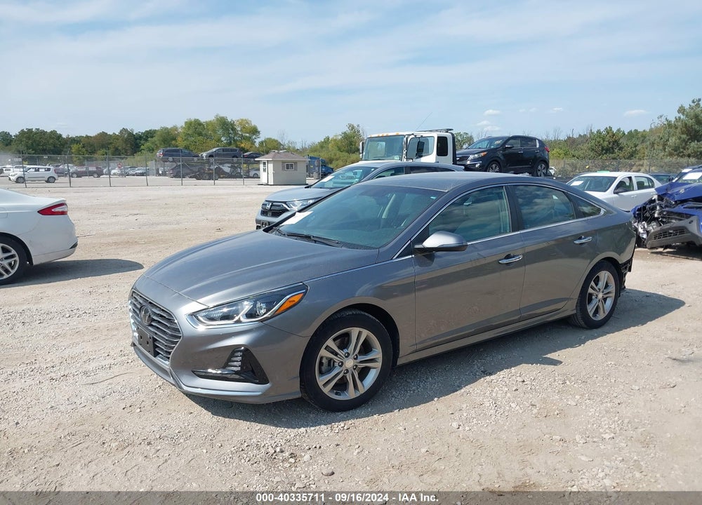 2018 HYUNDAI SONATA SEL VIN: 5NPE34AF4JH626906