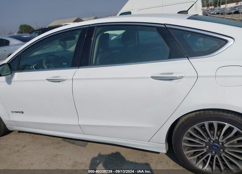 2017 FORD FUSION HYBRID TITANIUM VIN: 3FA6P0RU3HR217376