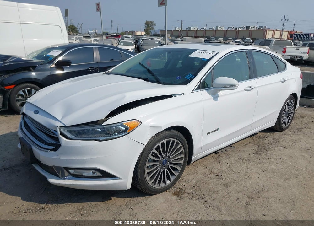 2017 FORD FUSION HYBRID TITANIUM VIN: 3FA6P0RU3HR217376