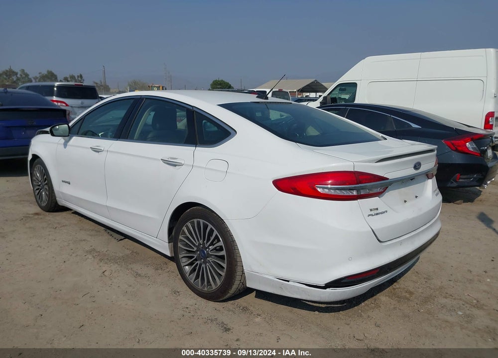 2017 FORD FUSION HYBRID TITANIUM VIN: 3FA6P0RU3HR217376