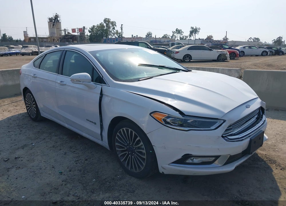 2017 FORD FUSION HYBRID TITANIUM VIN: 3FA6P0RU3HR217376