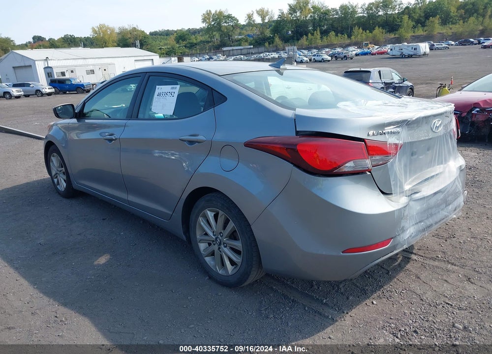 2015 HYUNDAI ELANTRA SE VIN: KMHDH4AE4FU277727