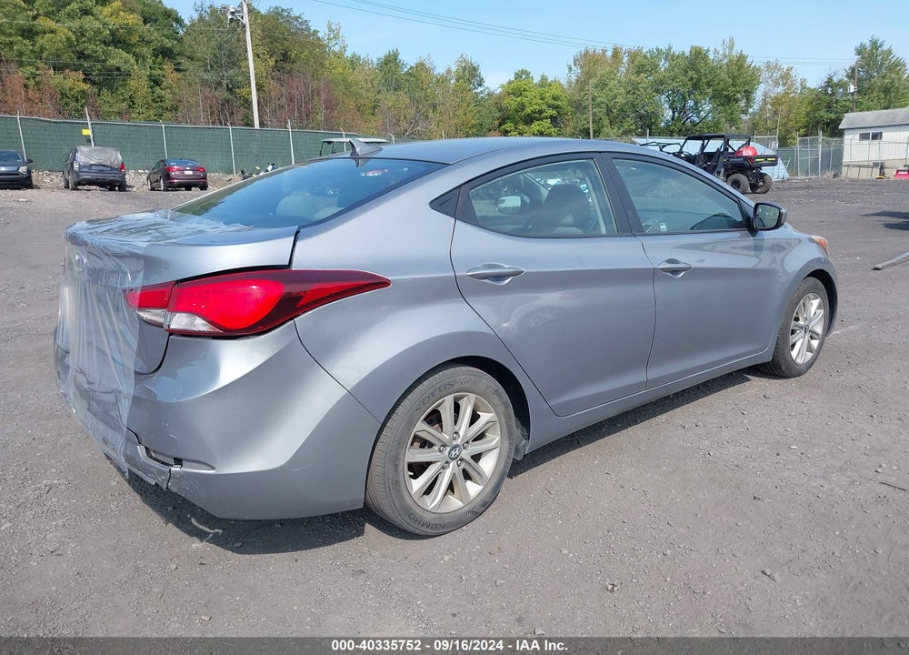 2015 HYUNDAI ELANTRA SE VIN: KMHDH4AE4FU277727