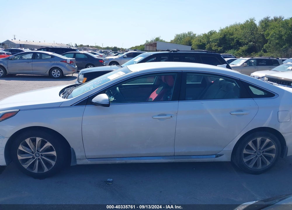 2016 HYUNDAI SONATA SPORT VIN: 5NPE34AF3GH372176