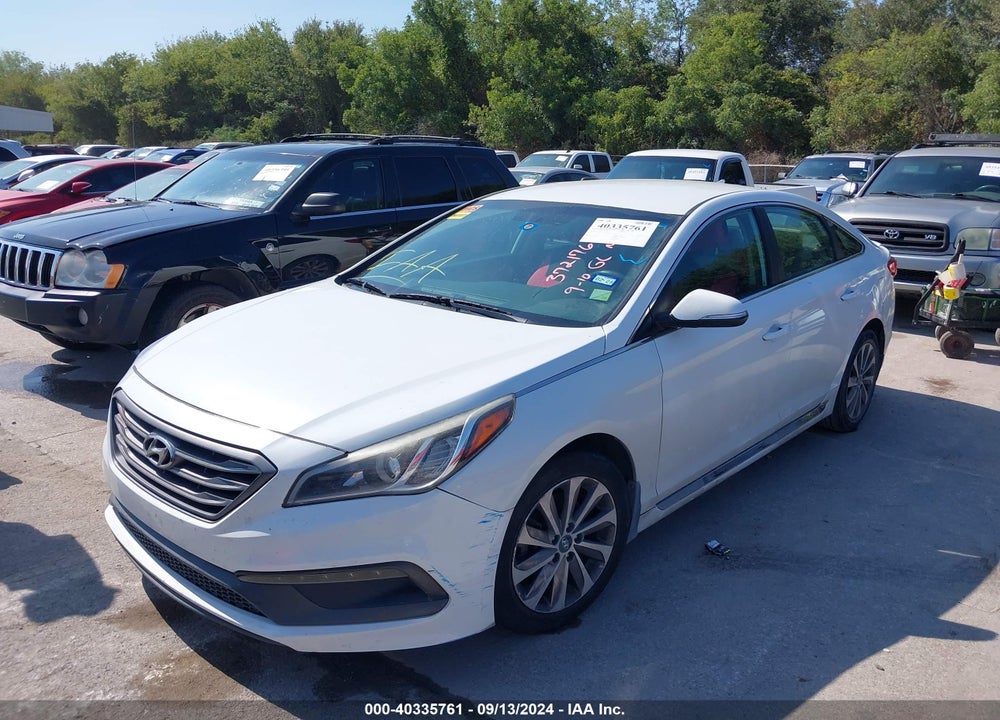 2016 HYUNDAI SONATA SPORT VIN: 5NPE34AF3GH372176
