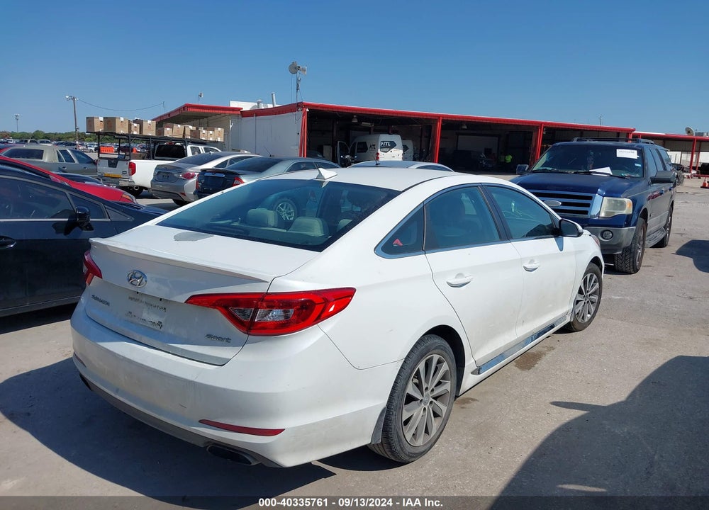 2016 HYUNDAI SONATA SPORT VIN: 5NPE34AF3GH372176