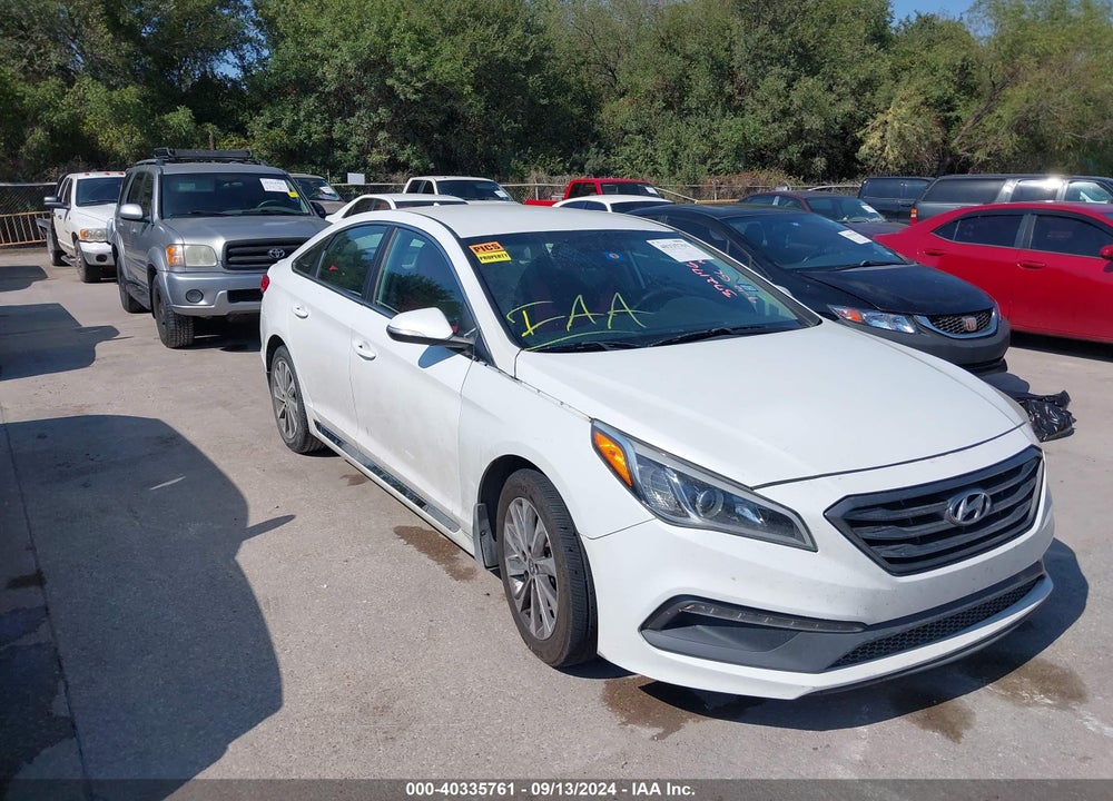 2016 HYUNDAI SONATA SPORT VIN: 5NPE34AF3GH372176