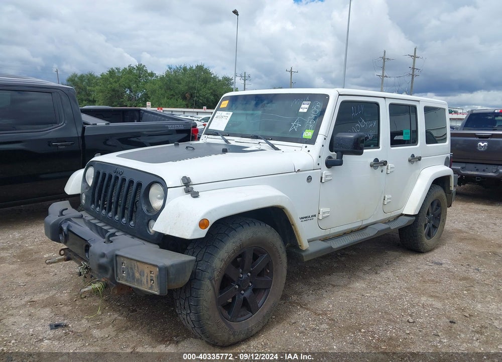2014 JEEP WRANGLER UNLIMITED ALTITUDE VIN: 1C4BJWEG9EL254052