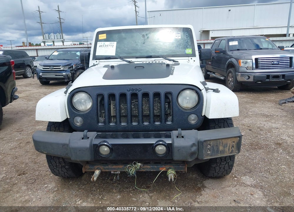2014 JEEP WRANGLER UNLIMITED ALTITUDE VIN: 1C4BJWEG9EL254052