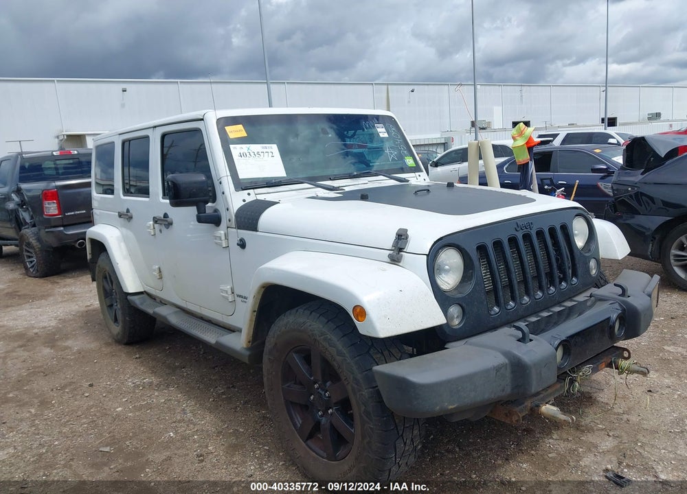 2014 JEEP WRANGLER UNLIMITED ALTITUDE VIN: 1C4BJWEG9EL254052