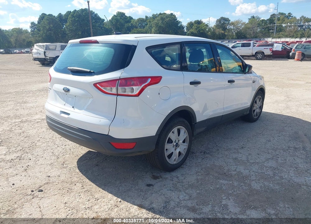 2013 FORD ESCAPE S VIN: 1FMCU0F77DUD79465
