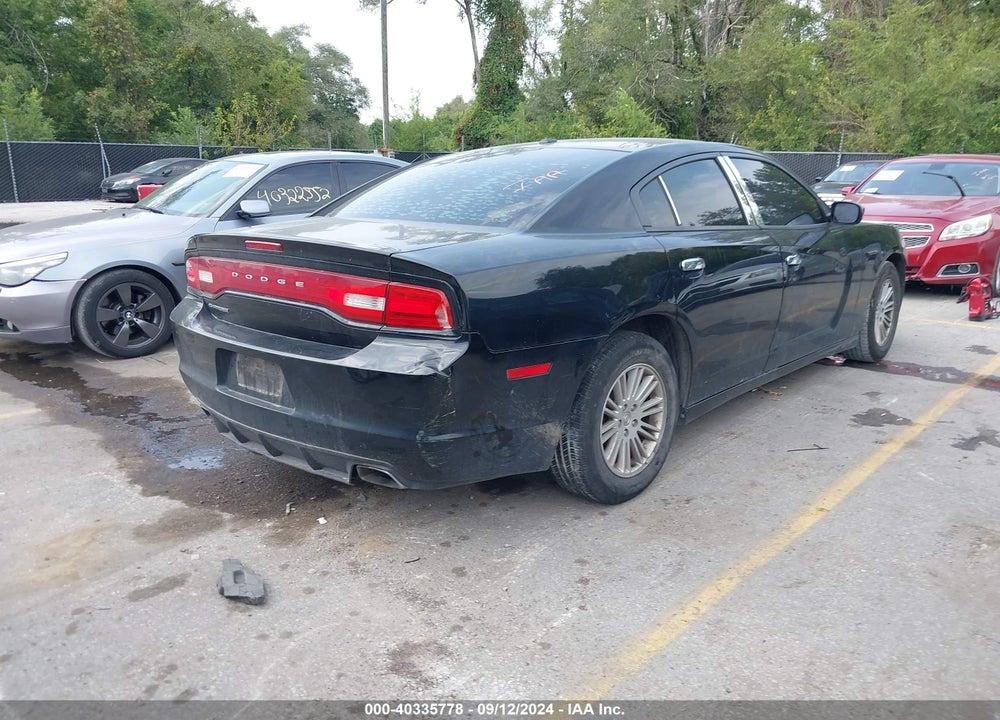 2012 DODGE CHARGER SE VIN: 2C3CDXBG9CH282017