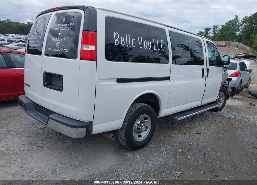 2019 CHEVROLET EXPRESS 3500 LT VIN: 1GAZGMFP3K1358357
