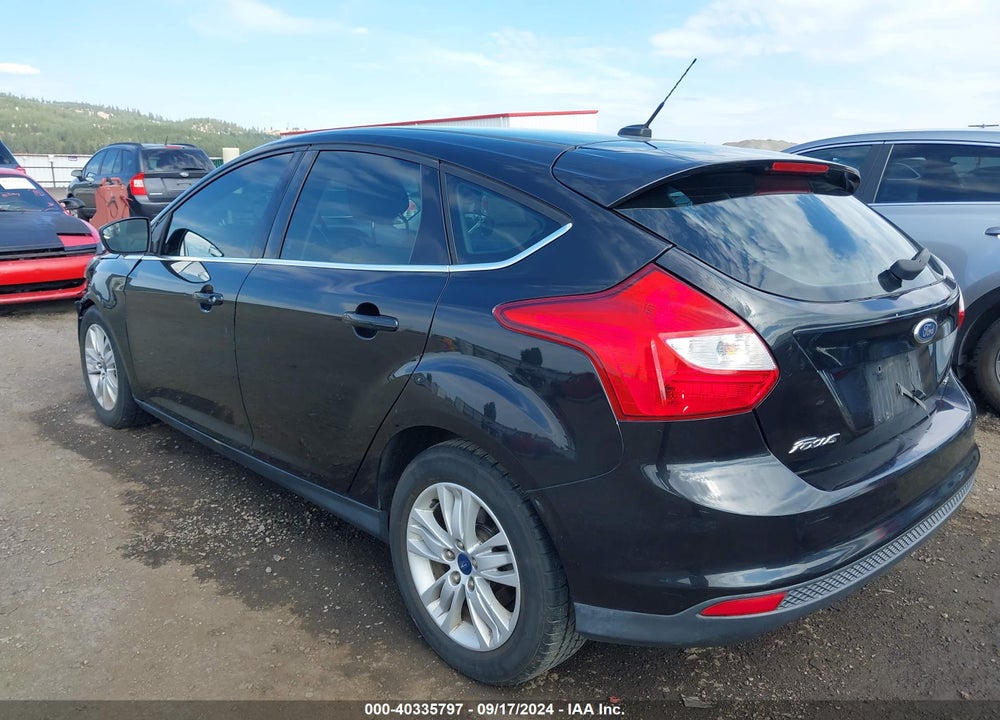 2012 FORD FOCUS SEL VIN: 1FAHP3M23CL317565