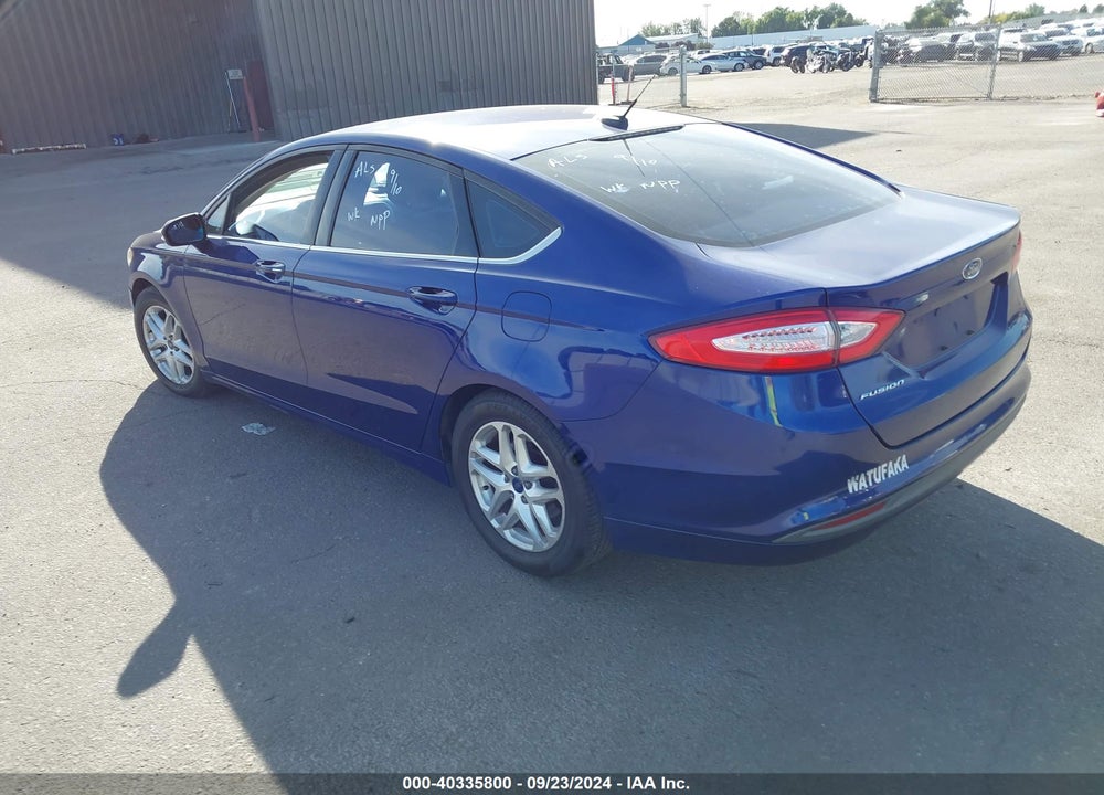 2013 FORD FUSION SE VIN: 3FA6P0H79DR348656